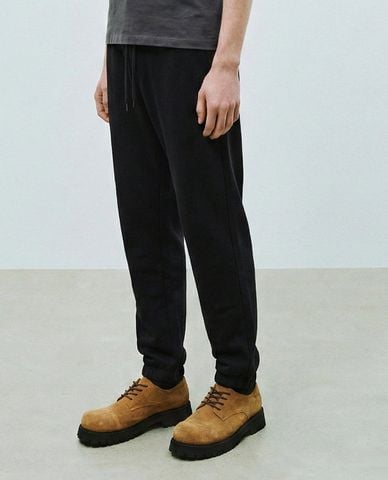  URBAN REVIVO - Quần jogger nam lưng thun phối dây rút 