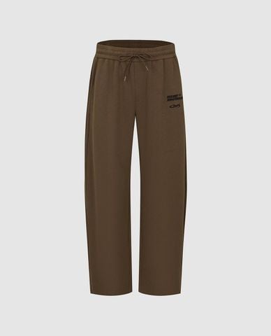  URBAN REVIVO - Quần nam ống rộng lưng thun dây rút 