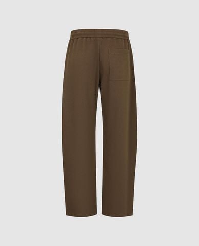  URBAN REVIVO - Quần nam ống rộng lưng thun dây rút 