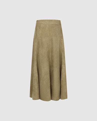  URBAN REVIVO - Chân váy chữ A maxi dáng xoè 