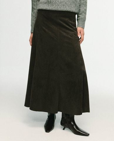  URBAN REVIVO - Chân váy chữ A maxi dáng xoè 
