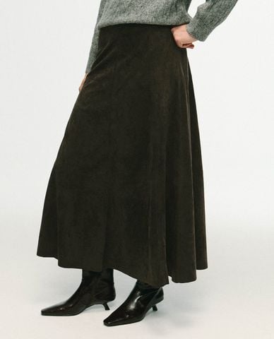  URBAN REVIVO - Chân váy chữ A maxi dáng xoè 