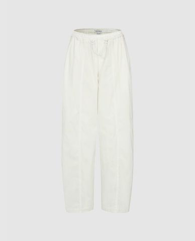  URBAN REVIVO - Quần jogger nữ lưng thun phối dây rút 