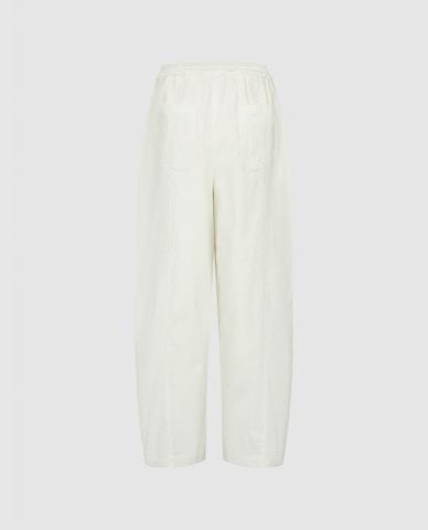  URBAN REVIVO - Quần jogger nữ lưng thun phối dây rút 