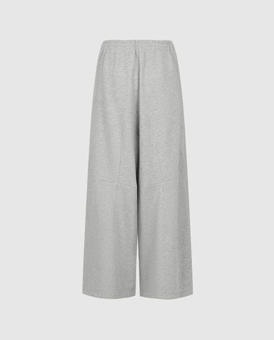  URBAN REVIVO - Quần nữ ống rộng lưng thun 