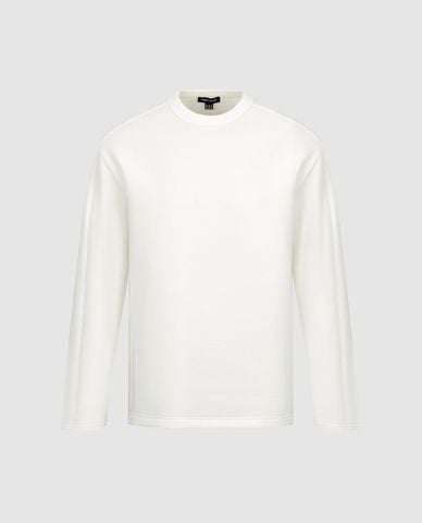  URBAN REVIVO - Áo thun nam cổ tròn tay dài 