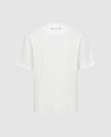  URBAN REVIVO - Áo thun nam cổ tròn tay ngắn kèm dây chuyền 