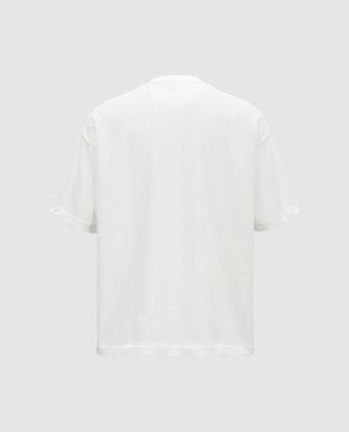  URBAN REVIVO - Áo thun nam cổ tròn tay ngắn in hình 