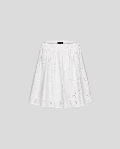  URBAN REVIVO - Chân váy chữ A mini họa tiết ren 