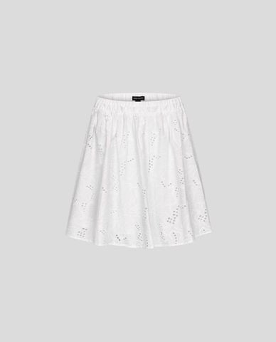  URBAN REVIVO - Chân váy chữ A mini họa tiết ren 