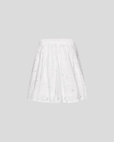  URBAN REVIVO - Chân váy chữ A mini họa tiết ren 