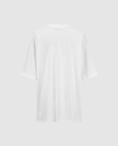  URBAN REVIVO - Áo thun nữ cổ tròn tay ngắn Printed 