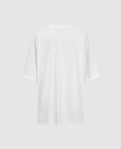  URBAN REVIVO - Áo thun nữ cổ tròn tay ngắn Printed 