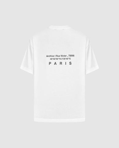  URBAN REVIVO - Áo thun nam cổ tròn tay ngắn 