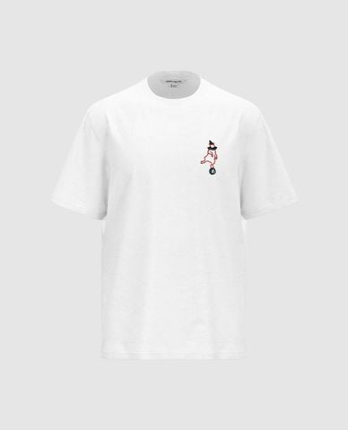  URBAN REVIVO - Áo thun nam cổ tròn tay ngắn in họa tiết 