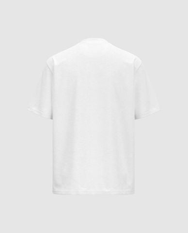  URBAN REVIVO - Áo thun nam cổ tròn tay ngắn in họa tiết 