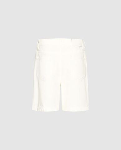  URBAN REVIVO - Quần short jeans nữ ống rộng thanh lịch 