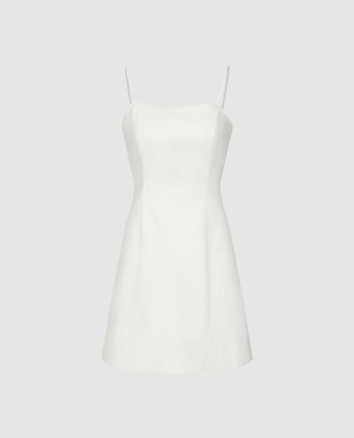  URBAN REVIVO - Đầm hai dây mini dáng suông 