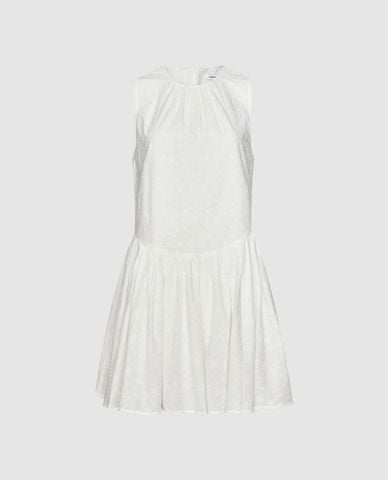  URBAN REVIVO - Đầm sát nách mini cổ tròn dáng xoè 