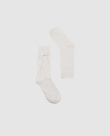  URBAN REVIVO - Vớ nữ cổ cao đính đá 