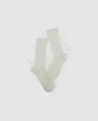  URBAN REVIVO - Vớ nữ cổ cao đan ruy băng 