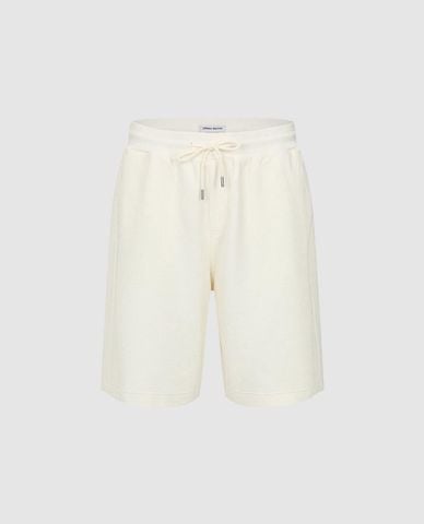  URBAN REVIVO - Quần short nam ngang gối lưng thun 