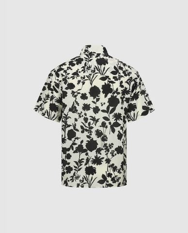  URBAN REVIVO - Áo sơ mi nam phối họa tiết độc đáo Aloha 