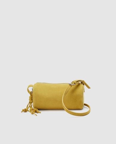  URBAN REVIVO - Túi đeo chéo nữ hình trụ tròn 