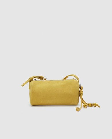  URBAN REVIVO - Túi đeo chéo nữ hình trụ tròn 