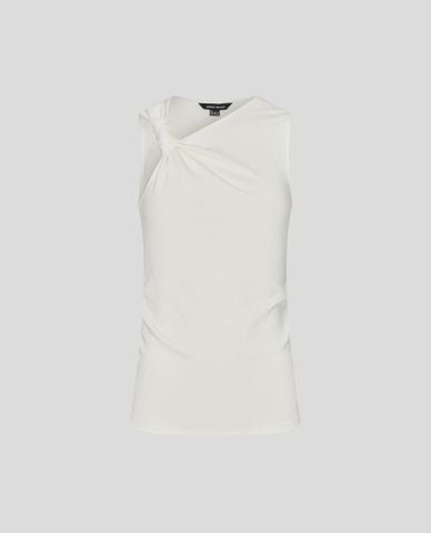  URBAN REVIVO - Áo sát nách nữ nhún vai 