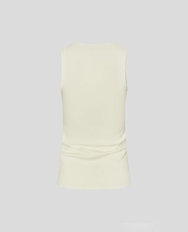  URBAN REVIVO - Áo sát nách nữ nhún vai 