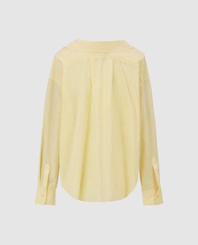  URBAN REVIVO - Áo sơ mi nữ cổ bẻ tay dài 