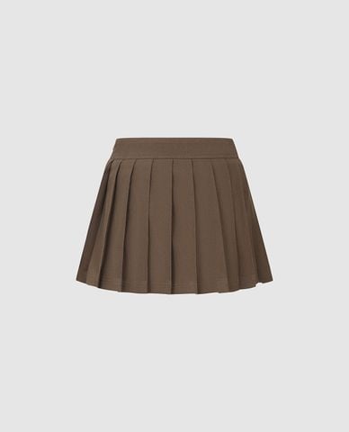  URBAN REVIVO - Chân váy xếp li mini năng động 