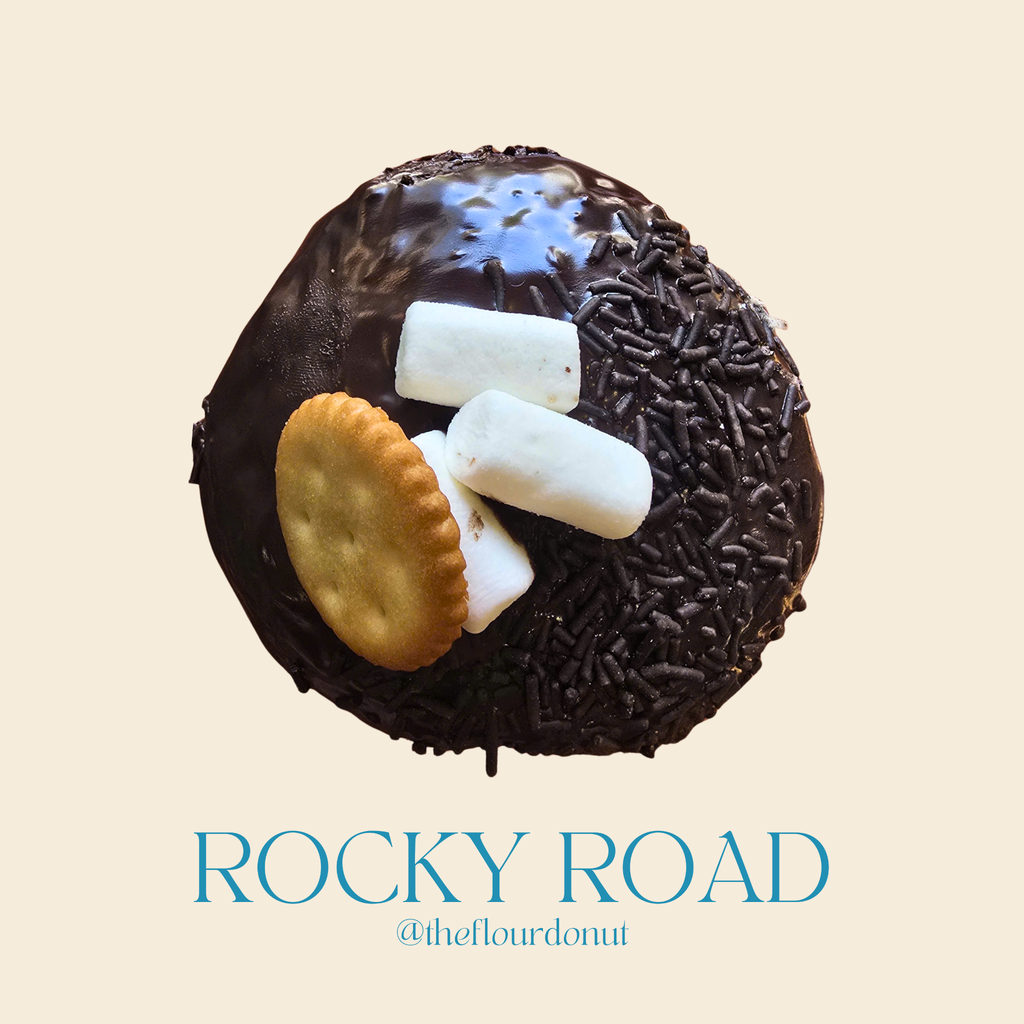  ROCKY ROAD DONUT 