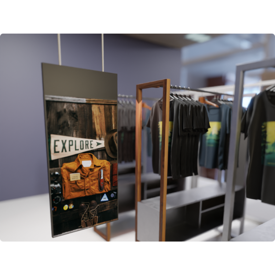  Dual Display – Signage ( SOLUM ) 