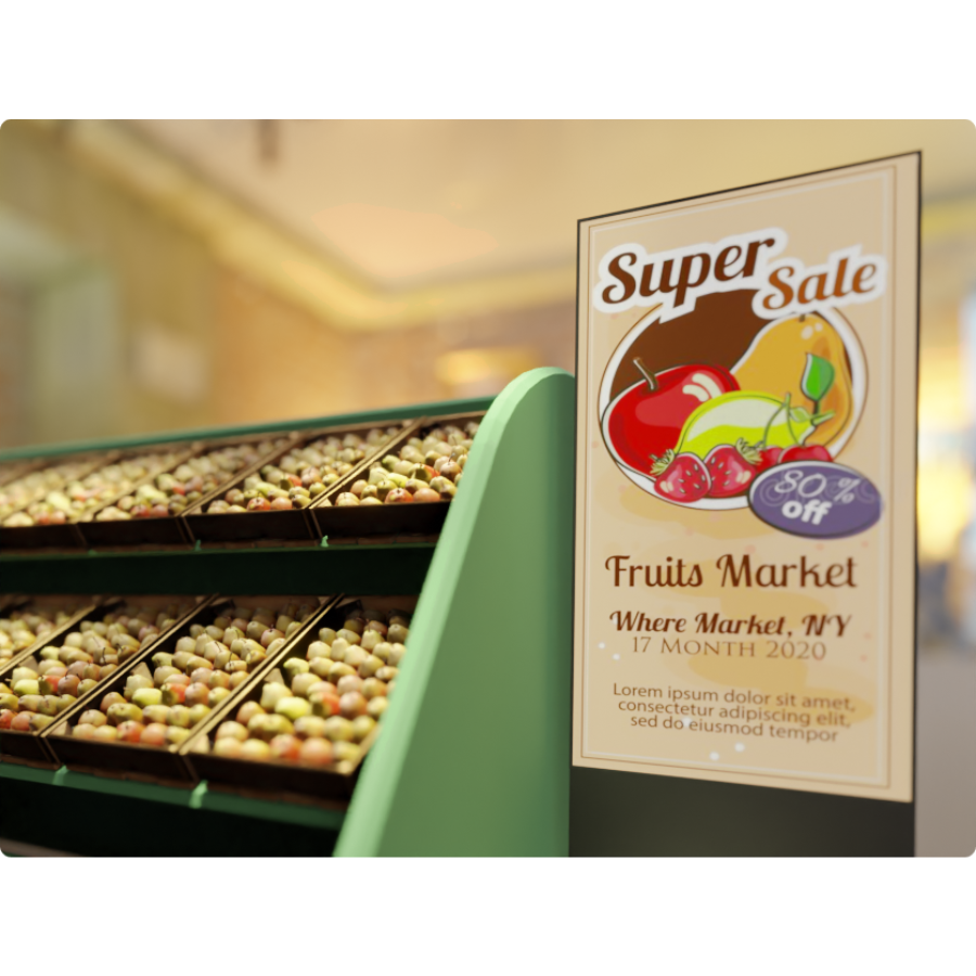 Dual Display – Signage ( SOLUM )