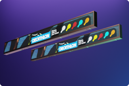  Bar Display – Signage ( SOLUM ) 