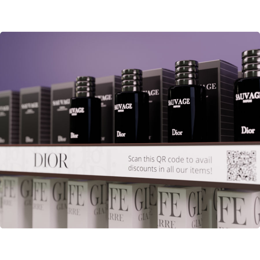  Bar Display – Signage ( SOLUM ) 