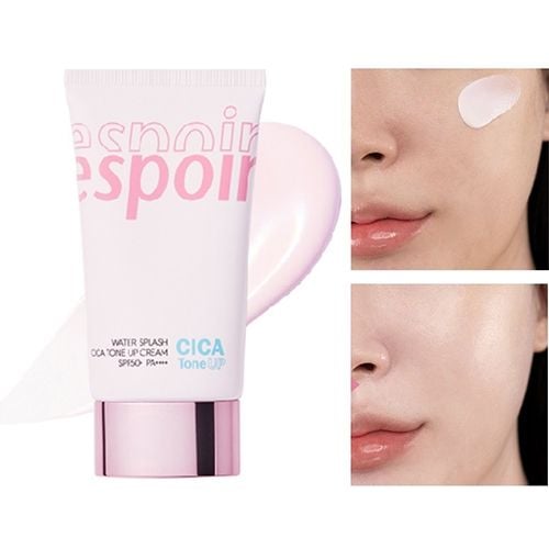 Kem Chống Nắng Nâng Tone Trắng Hồng Espoir Water Splash Cica Tone Up Sun Cream SPF50+ PA++++ 60ml