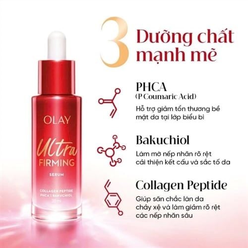 Tinh Chất Olay Regenerist Ultra Firming Serum Săn Chắc Da, Chống Lão Hóa Chuyên Sâu 30ml