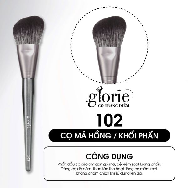 Cọ Trang Điểm Chuyên Nghiệp Cao Cấp Glorie Professional Brush
