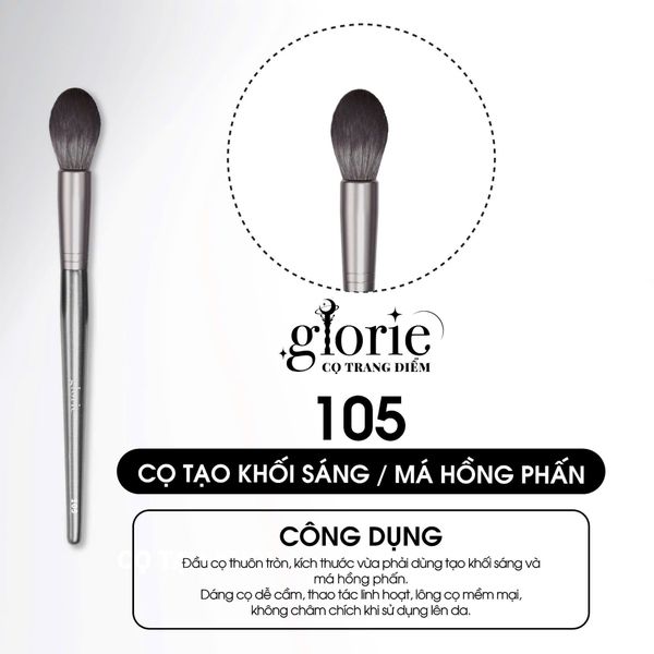 Cọ Trang Điểm Chuyên Nghiệp Cao Cấp Glorie Professional Brush