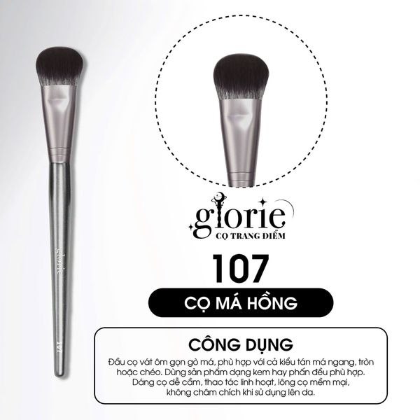 Cọ Trang Điểm Chuyên Nghiệp Cao Cấp Glorie Professional Brush