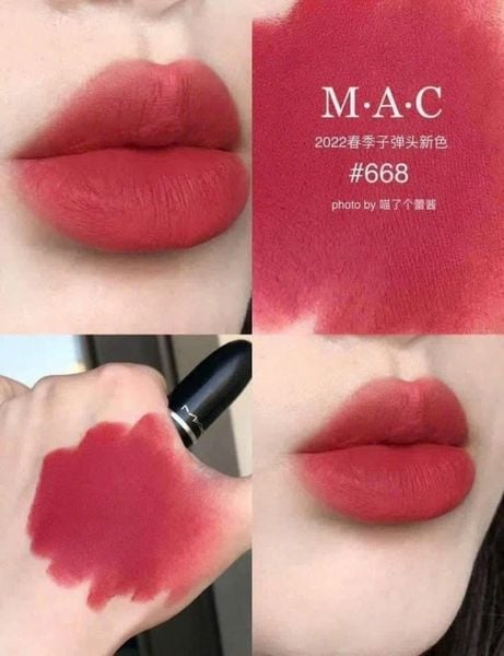 Son Thỏi MAC Ximal Matte #668 Forever Curious