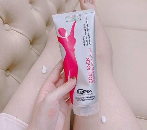 Kem Dưỡng Thể Trắng Da Nâng Tone Benew Collagen Whitening Body Lotion SPF35+ PA+++ 200ml