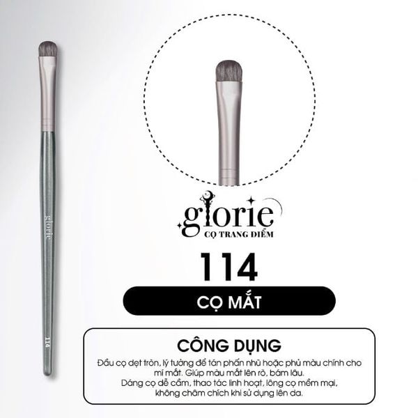 Cọ Trang Điểm Chuyên Nghiệp Cao Cấp Glorie Professional Brush
