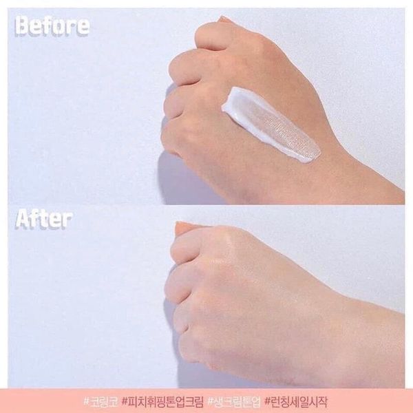 Kem Dưỡng Coringco Peach Whipping Tone Up Cream Nâng Tông 50ml