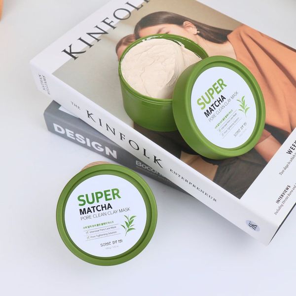 Mặt Nạ Đất Sét Some By Mi Super Matcha Pore Clean Clay Mask 100g