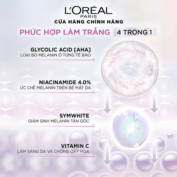Kem Dưỡng Loreal Glycolic - Bright Glowing Cream Sáng Da Ban Ngày 50ml