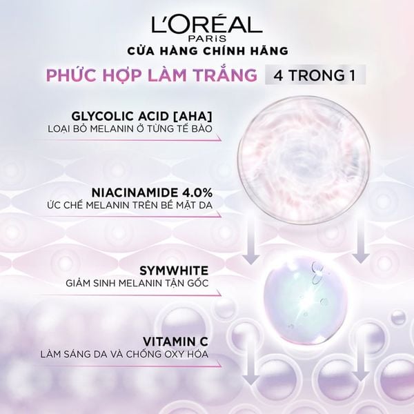 Kem Dưỡng Loreal Glycolic - Bright Glowing Cream Sáng Da Ban Ngày 50ml